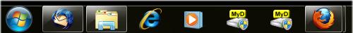 These Two Taskbar Buttons Appear to be Identical.  Are They?