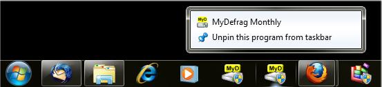 Right-Click on Taskbar Button to View Descriptive Text