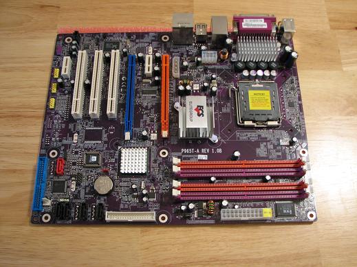 Pecos SWW<>A Review of the ECS P965T-A Motherboard From a Novice 