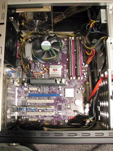 The Final Product With Video Card And Modem In Place