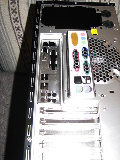 Replace The Rear Panel I/O Shield With The One Provided By The Motherboard Manufacturer