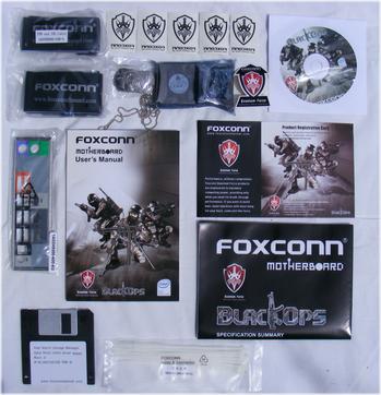 Foxconn X48 BlackOps Enthusiast Accessories