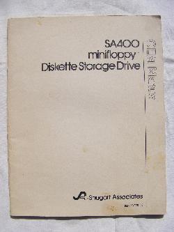 The Shugart SA400 Mini-Floppy Diskette Storage Drive Manual